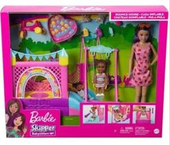 Boneca Barbie Skipper Babysitter Parque Infantil Mattel HHB67 Boneca Barbie Skipper Babysitter Parque Infantil Mattel HHB67