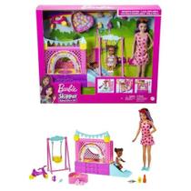 Boneca Barbie Skipper Babysitter Parque Infantil - Mattel HHB67