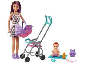 Boneca Barbie Skipper Babysitter Passeio no Parq