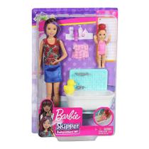 Boneca Barbie Skipper Hora do Banho Mattel