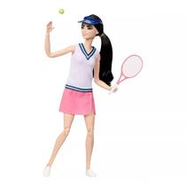 Boneca Barbie Sports Jogadora de Tênis HKT71 HKT73 - Mattel