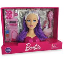 Boneca Barbie STYLING Head Faces - KIT de Beleza e Acessórios