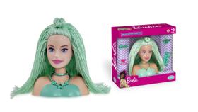 Boneca Barbie Styling Head Special Hair Verde - Pupee