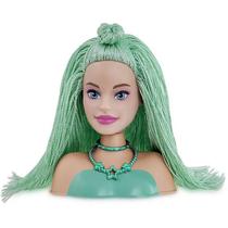 Boneca Barbie STYLING Head Verde CLAR - Pupee Brinquedos