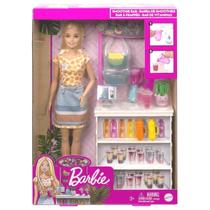 Boneca Barbie Sucos Tropicais Bar De Vitaminas Mattel