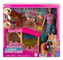 Boneca Barbie The Great Horse Criação De Cavalo Hxj40 Mattel Boneca Barbie The Great Horse Criação De Cavalo Hxj40 Mattel