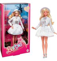 Boneca Barbie The Movie O Filme Chapéu Jaqueta Look Xadrez