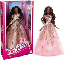 Boneca Barbie The Movie President colecionável com vestido