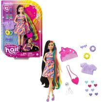 Boneca Barbie Total Hair Fashion Coracao - Hcm90 Mattel