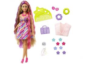 Boneca Barbie Totally Hair Boneca Cabelo Colorido - com Acessórios Mattel