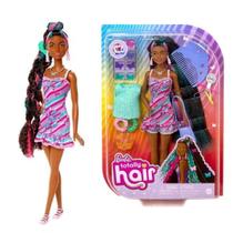 Boneca Barbie Totally Hair Borboleta Articulada com 15 Acessórios Mattel - HCM91