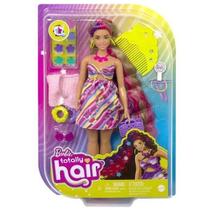 Boneca Barbie Totally Hair Cabelos Coloridos Mattel HCM89