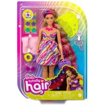 Boneca Barbie Totally Hair Morena Borboleta - MATTEL