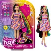 Boneca Barbie Totally Hair Morena Boneca Barbie Totally Hair Morena