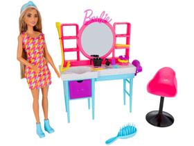 Boneca Barbie Totally Hair Salão de Beleza - com Acessórios Mattel