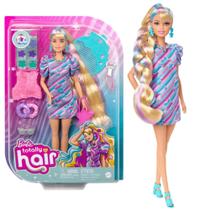 Boneca Barbie Totally Hair Vestido Estrelas 3 + HCM88 Mattel