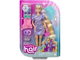 Boneca Barbie Totally Hair Vestido Estrelas - com Acessórios Mattel