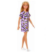 Boneca Barbie Tradicional Loira GHW49 Mattel