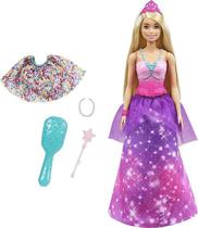 Boneca Barbie Transformação Princesa Sereia GTF92