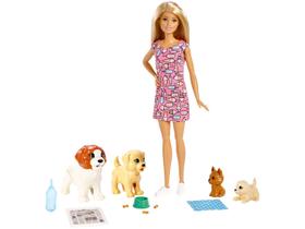 Boneca Barbie Treinadora de Cachorrinhos 32cm