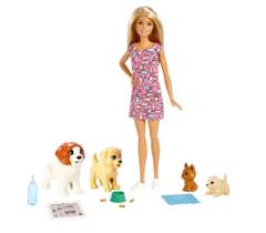 Boneca Barbie Treinadora de Cachorrinhos com Acessórios Mattel FXH08