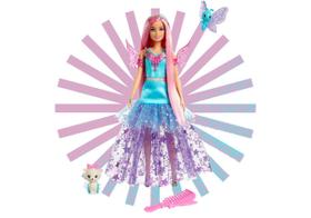 Boneca Barbie Um Toque de Magia Acessórios Princesa Borboleta