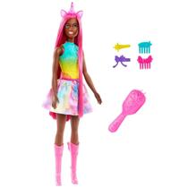 Boneca Barbie Unicórnio Cabelo Longo Dos Sonhos Mattel HRP99 Boneca Barbie Unicórnio Cabelo Longo Dos Sonhos Mattel HRP99