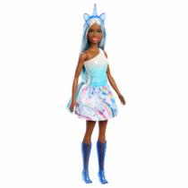 Boneca Barbie - Unicórnio - Sonho Azul - Mattel