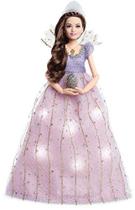 Boneca Barbie vestido iluminado Disney Clara 100%