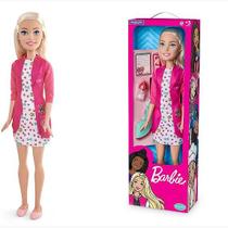 Boneca Barbie Veterinária Large Doll 65cm Com Acessórios Puppe Mattel