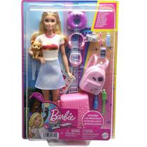 Boneca Barbie Viajante com Acessórios-MATTEL