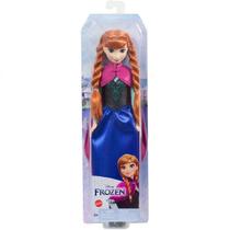 Boneca Basica Frozen Rainhas ANNA Mattel HMJ41