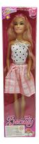 Boneca Beauty Fashion Doll com Vestido Infantil - Boneca Beauty Fashion Doll com Vestido Infantil -