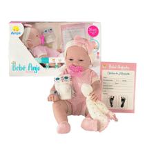 Boneca Bebê Anjo Naninha Com Acessórios - Anjo brinquedos