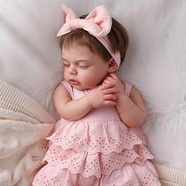 Boneca Bebê BABESIDE 51 cm Recém-Nascida Realista Dormindo