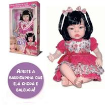 Boneca Bebê Baby Kiss Perfumada Com Roupinha Presente Menina