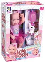 Boneca Bebê Bailarina Love Born 36 Cm - Cotiplás 2610