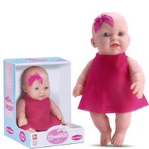 Boneca Bebê Bambola Bambolete Lacinho Roupinha Criança Baby
