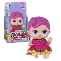 Boneca Bebe Cheirinho De Frutas Bonequinha Coleção Frutinhas - Cotiplas