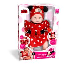 Boneca Bebê - Classic Dolls Disney - Recém Nascido - Minnie - Roma