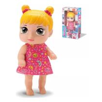 Boneca Bebe Colecao Baby Belatrix Vinil 18,5cm Loira Super Fashion Articulada - Silmar Boneca Bebe Colecao Baby Belatrix Vinil 18,5cm Loira Super Fashion Articulada - Silmar