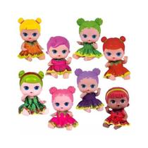 Boneca Bebê Coleção Frutinhas Com Cheirinho Uva