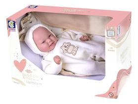 Boneca Bebê Com Amor By Cotiplás Reborn 35cm 2856