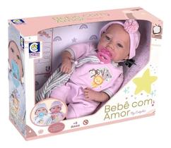 Boneca Bebe Com Amor Menina By Cotiplás - 2824 Boneca Bebe Com Amor Menina By Cotiplás - 2824