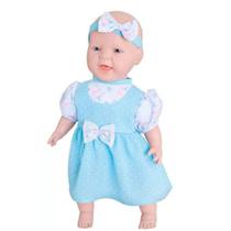 Boneca Bebê Com Mamadeira - Ref. 654