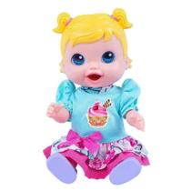 Boneca Bebê Come E Faz Caquinha Coleção Baby Super Toys