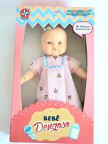 Boneca bebê dengoso estrela corpo de pano macio 40cm