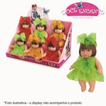 Boneca Bebê Doce Encanto Brinquedo em Vinil Menina Adijomar Boneca Bebê Doce Encanto Brinquedo em Vinil Menina Adijomar