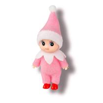 Boneca Bebê Elf LitoMagic Natal - Macacão Rosa 10cm Boneca Bebê Elf LitoMagic Natal - Macacão Rosa 10cm