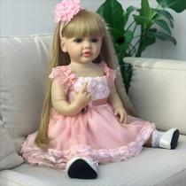 Boneca Bebê FALVIA 55 cm Realista em Vinil Macio Corpo Inteiro Boneca Bebê FALVIA 55 cm Realista em Vinil Macio Corpo Inteiro
